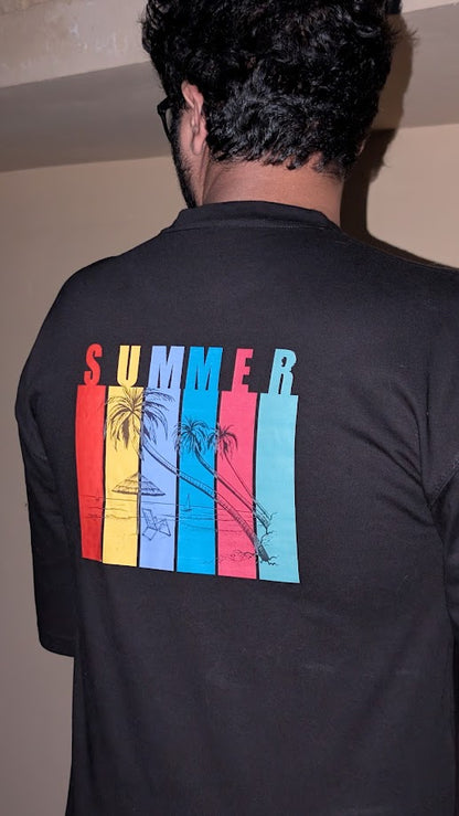 AURQ - Summer - Premium Black Tee