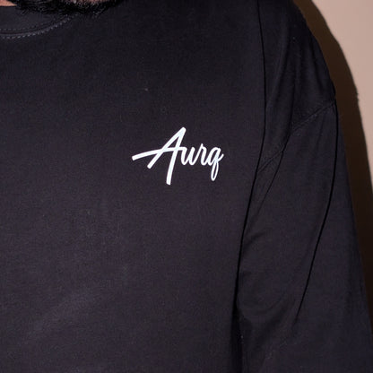 AURQ - Summer - Premium Black Tee