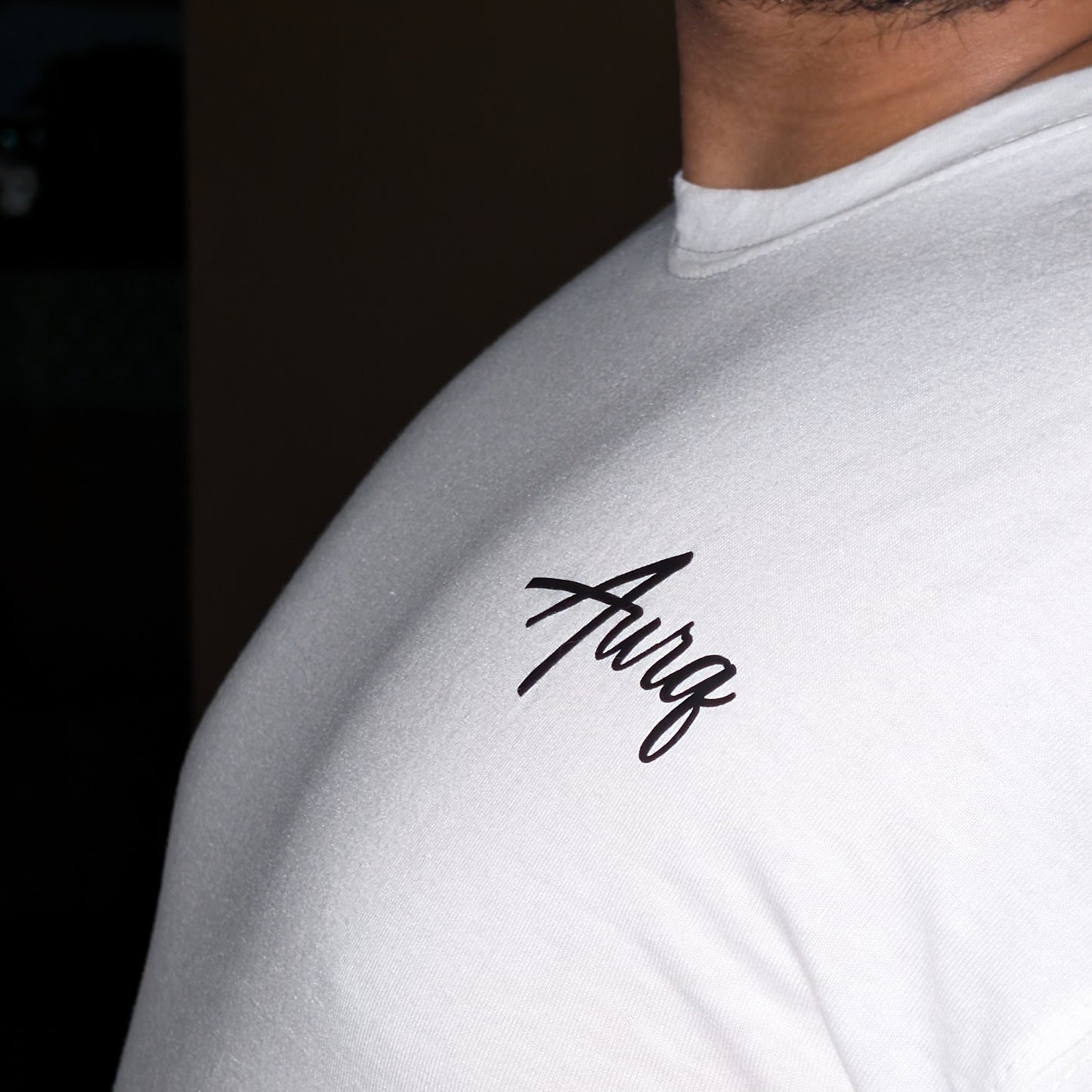 AURQ - Summer - Premium White Tee