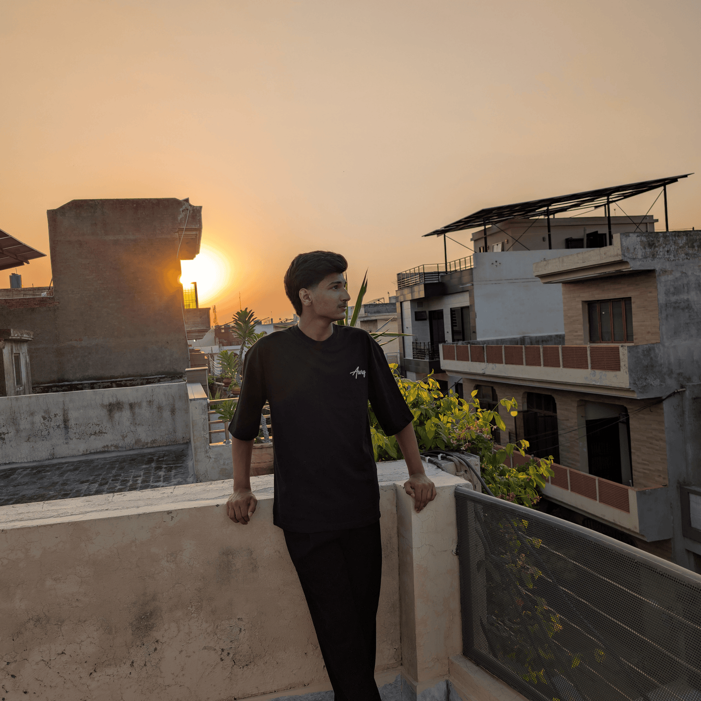 AURQ - SABAR - Premium Black Tee